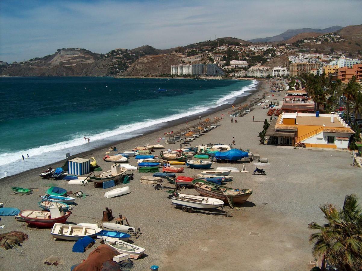 Nice Seafront Apartment Альмуньєкар Екстер'єр фото